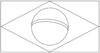 Desenho da bandeira do Brasil